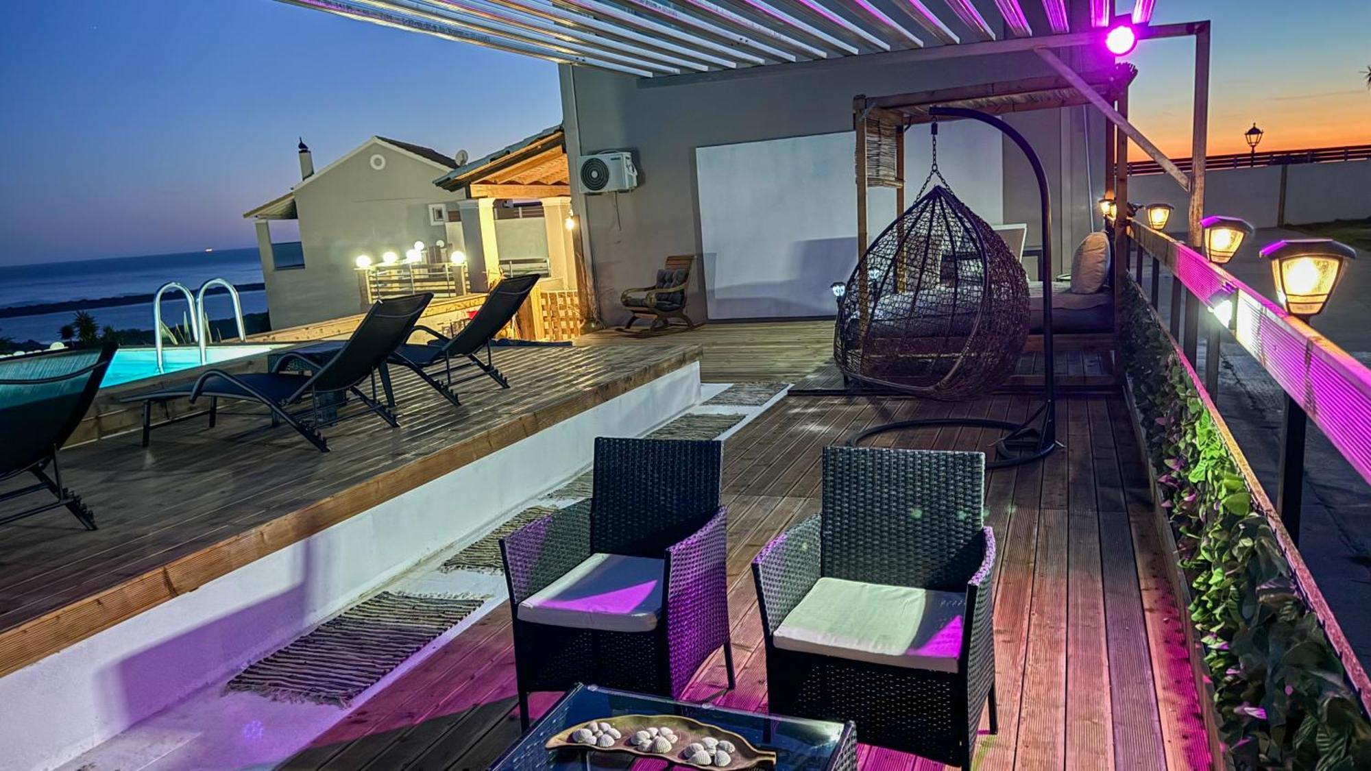 Villa Castros Delmare Vragkaniotika Bagian luar foto
